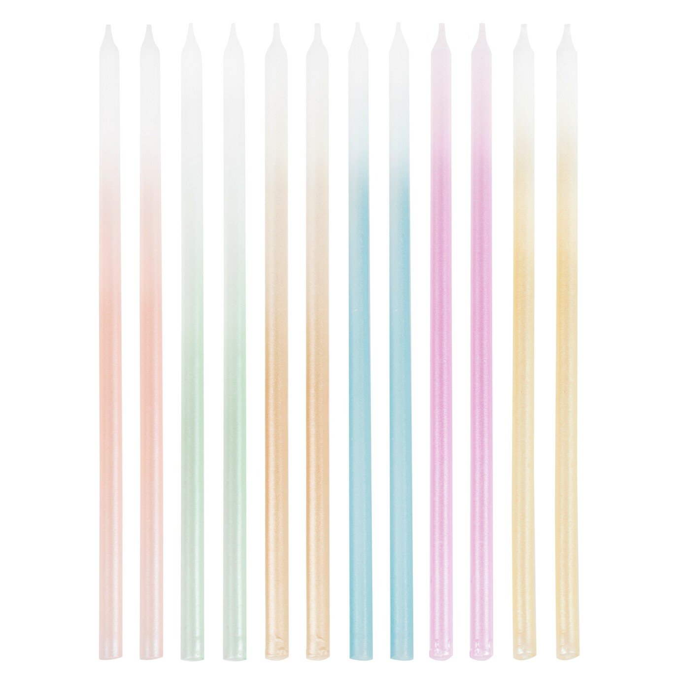 Ginger Ray Tall Ombre Cake Candles