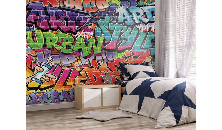Walltastic Graffiti Multicolour Wall Mural