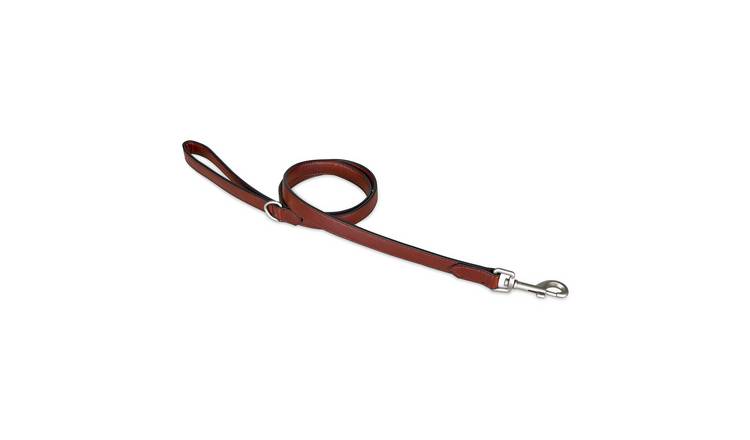 Petface Herringbone Leather Dog Lead