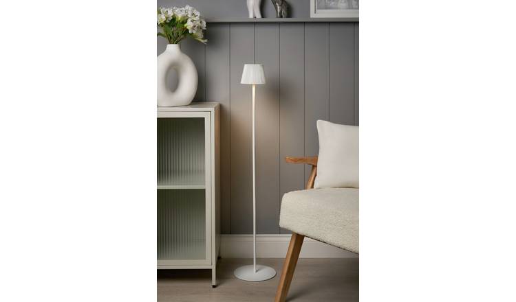 BHS Rechargeable LED Floor Lamp - White