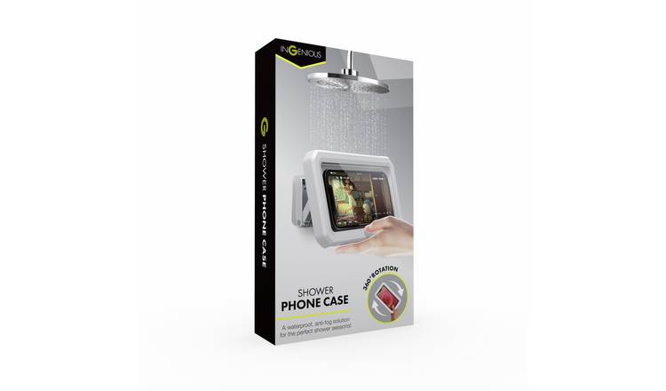 Menkind Waterproof Anti-fog Shower Phone Case