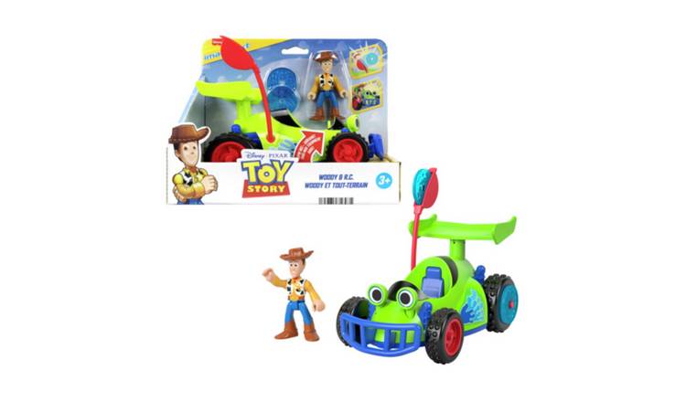 Imaginext Disney and Pixar Toy Story Woody & R.C. playset