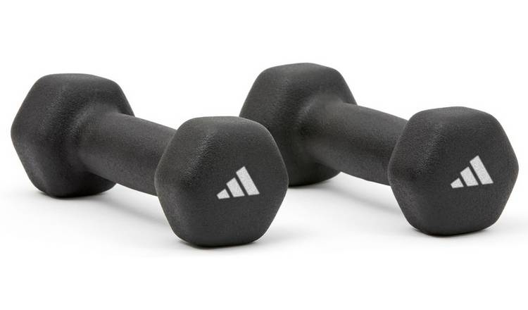Adidas Neoprene Dumbbells - 2 x 1kg