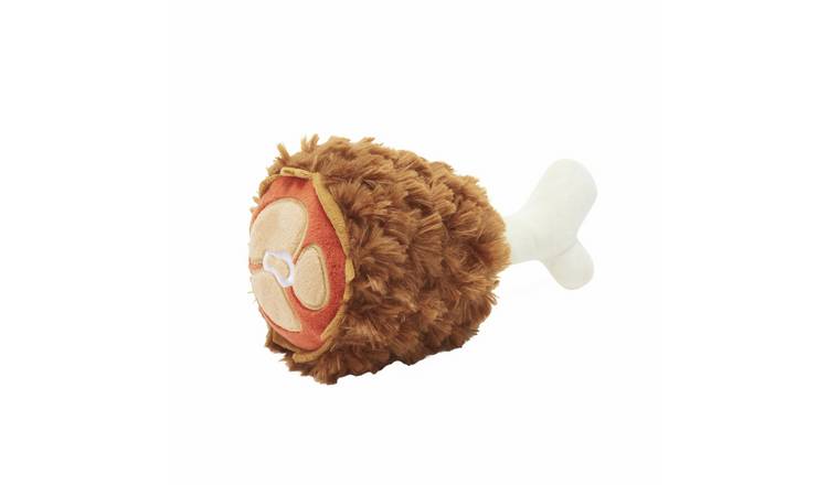 Bark Tavern Turkey Leg Dog Squeak Toy