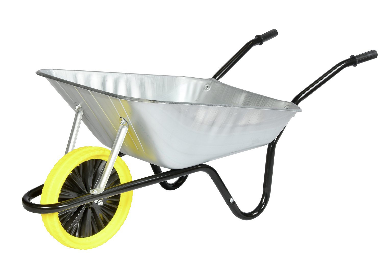 Walsall 85L Galvanised Builders Wheelbarrow