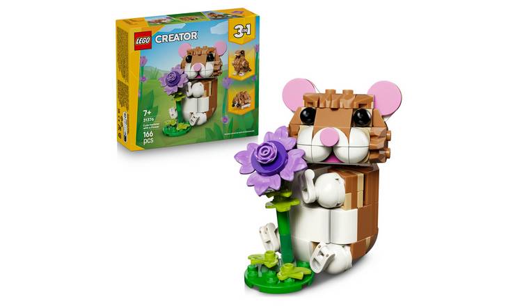 LEGO Creator 3in1 Cute Hamster with Flower 31376 PREORDER