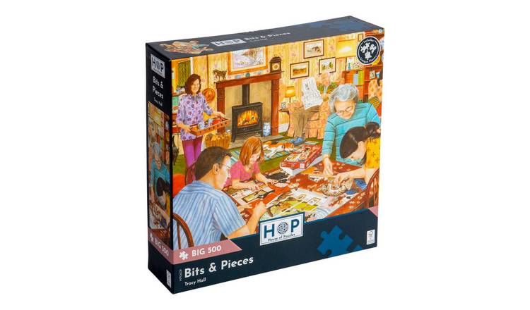 The House of Puzzles Bits & Pieces BIG 500 Piece Jigsaw Puzzle