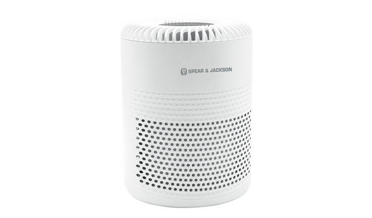Spear & Jackson Air Purifier with HEPA Filter & Night Light