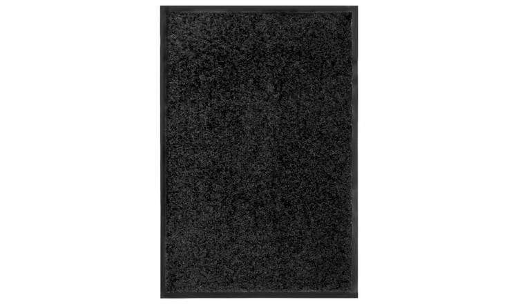 Walplus Polyamide Doormat - Black - 60 x 40 cm
