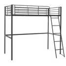 Buy Argos Home Riley High Sleeper Metal Bed Frame - Black | Kids beds ...