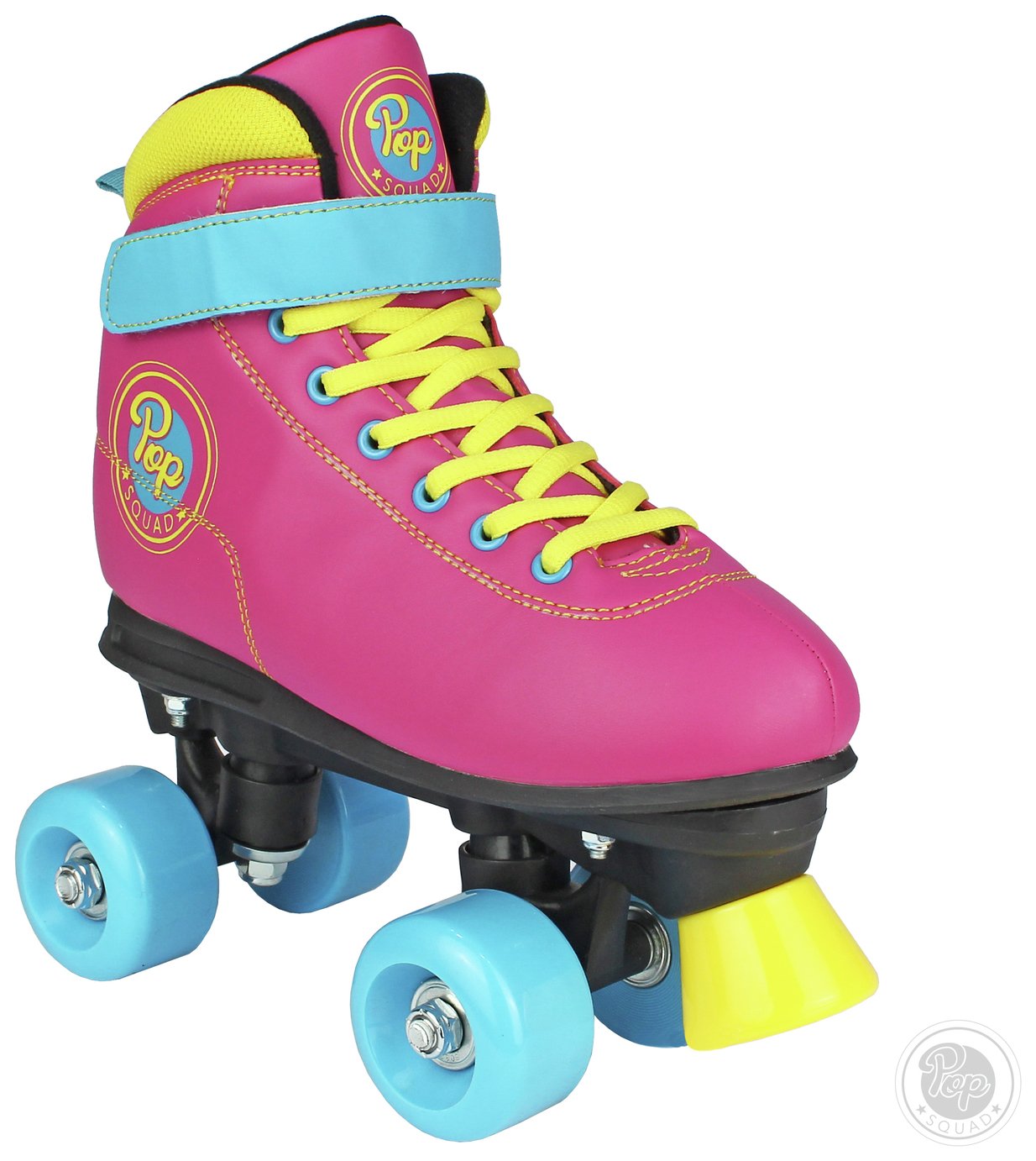 Pop Squad Pink Malibu Quad Skate - Size Junior 13