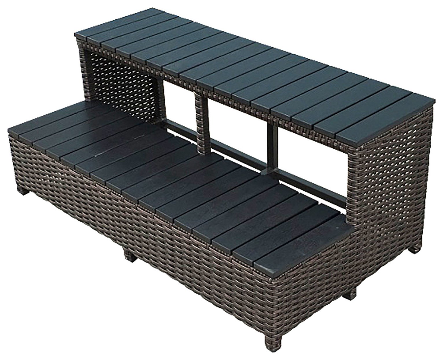 Canadian Spa Company Wicker Spa Step 79inch