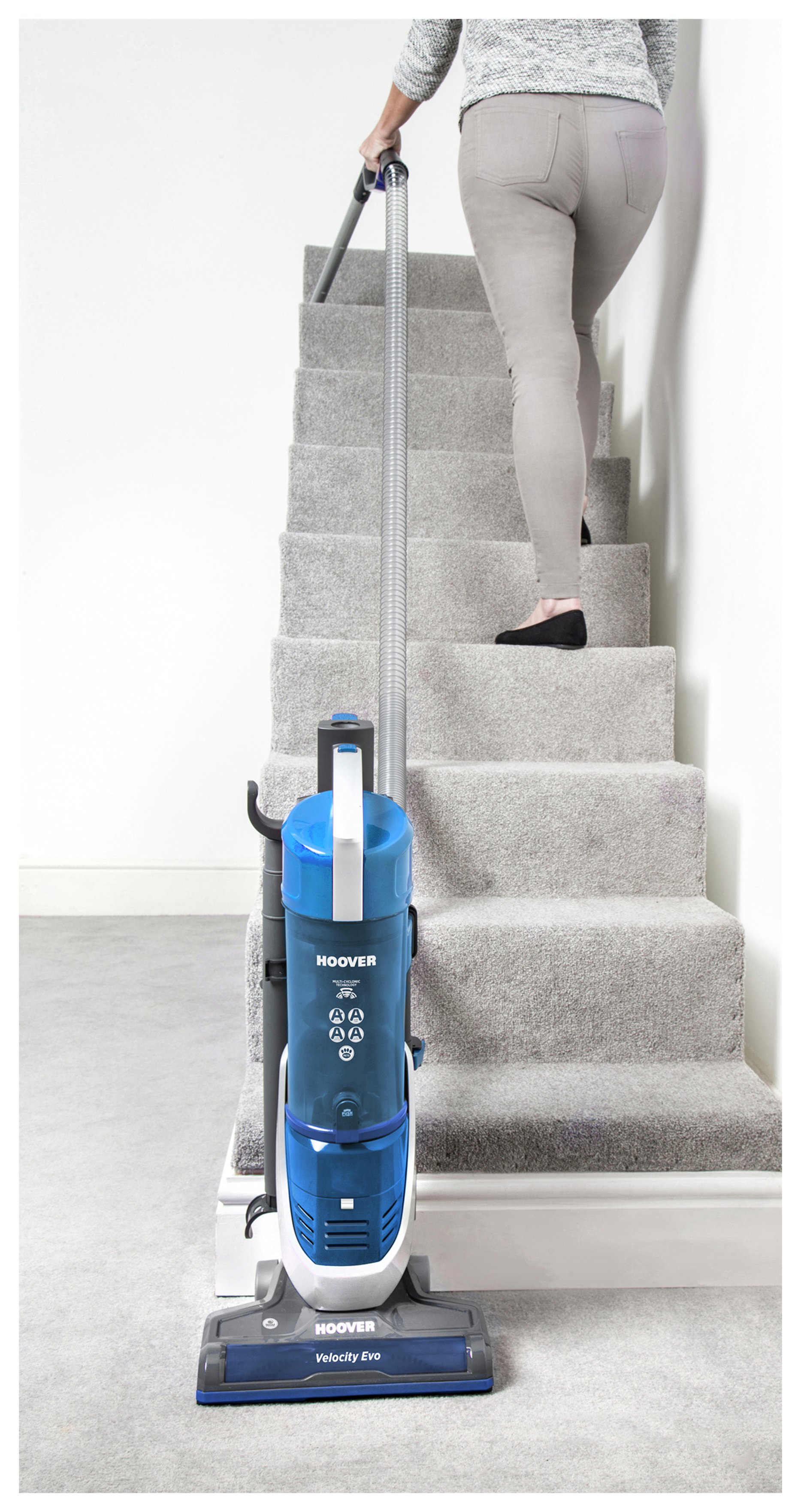 Hoover Velocity Evo Pets Bagless Upright Vacuum Cleaner Reviews