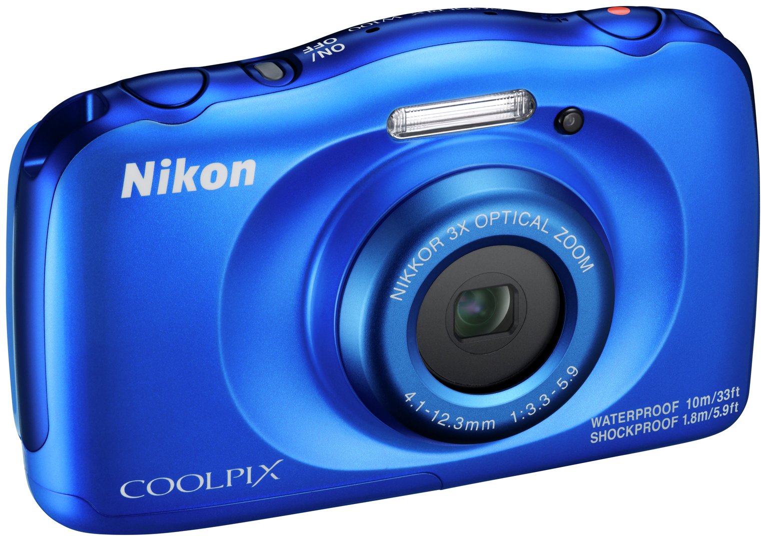 Nikon Coolpix W100 13.2MP 3x Zoom Compact Camera Reviews