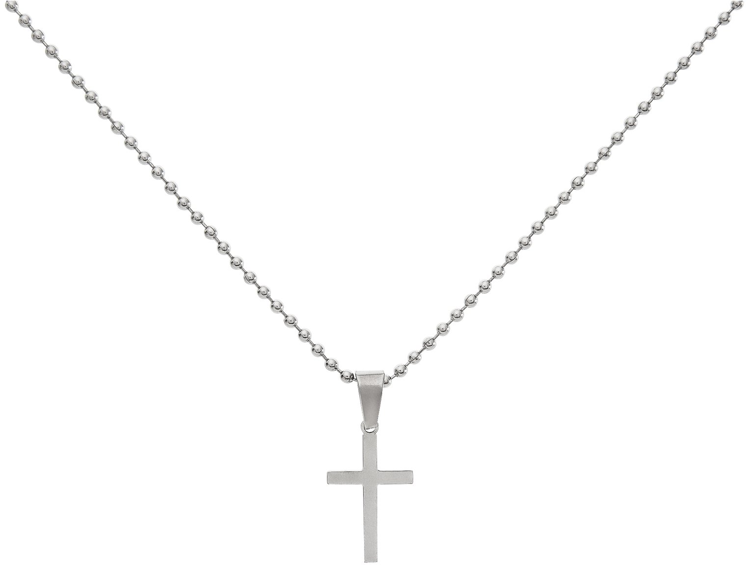 Revere Kid's Stainless Steel Cross Pendant