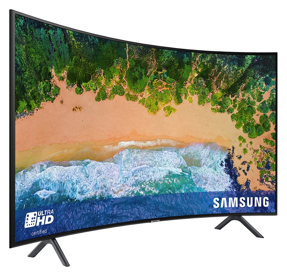 Samsung 65 Inch 65NU7300 Smart 4K Curved UHD TV with HDR
