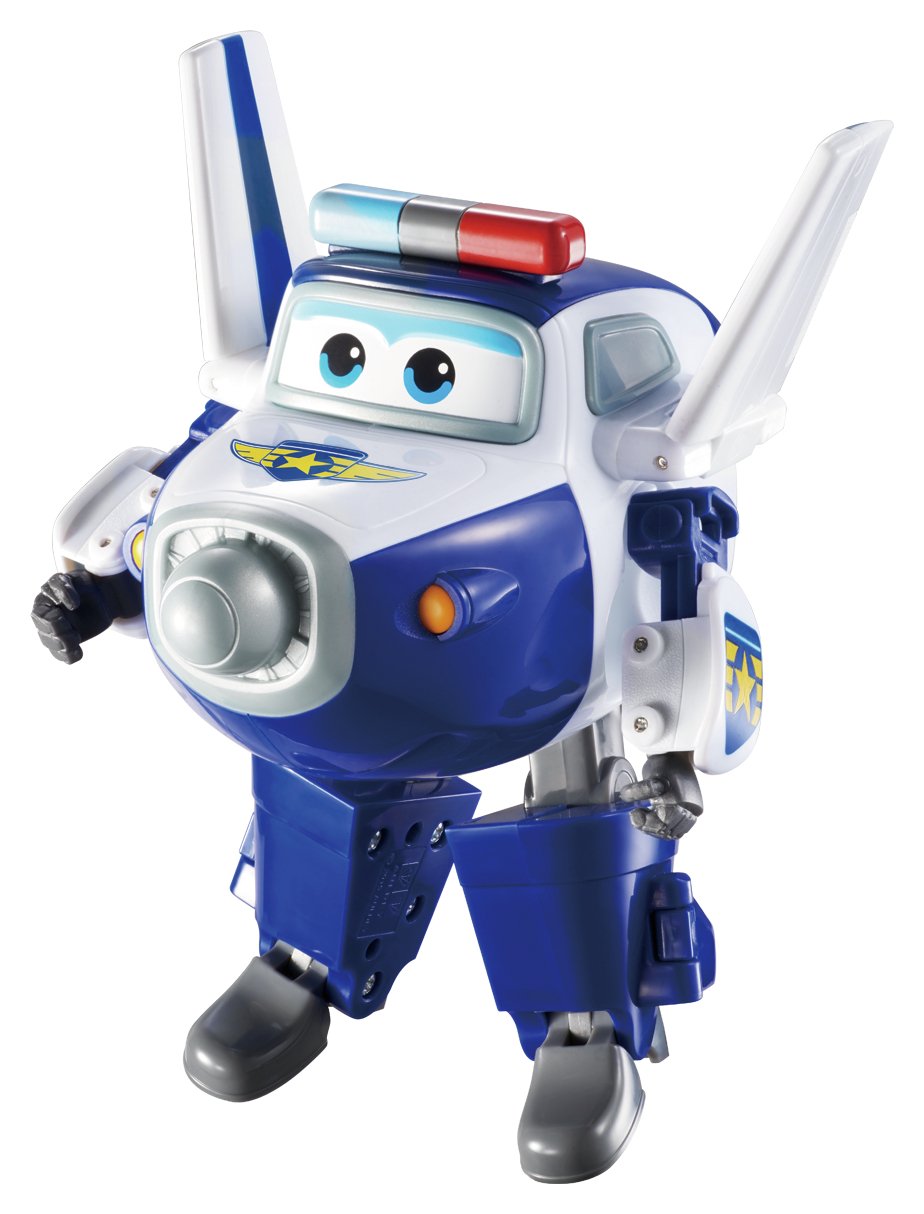 Super Wings Transforming Paul Figure