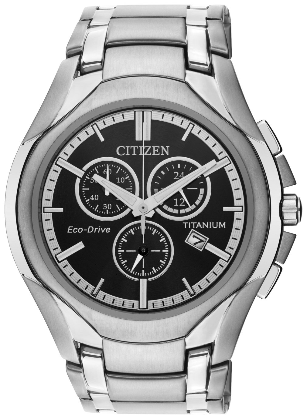 Citizen Eco Drive Men S Silver Titanium Chronograph Watch Reviews