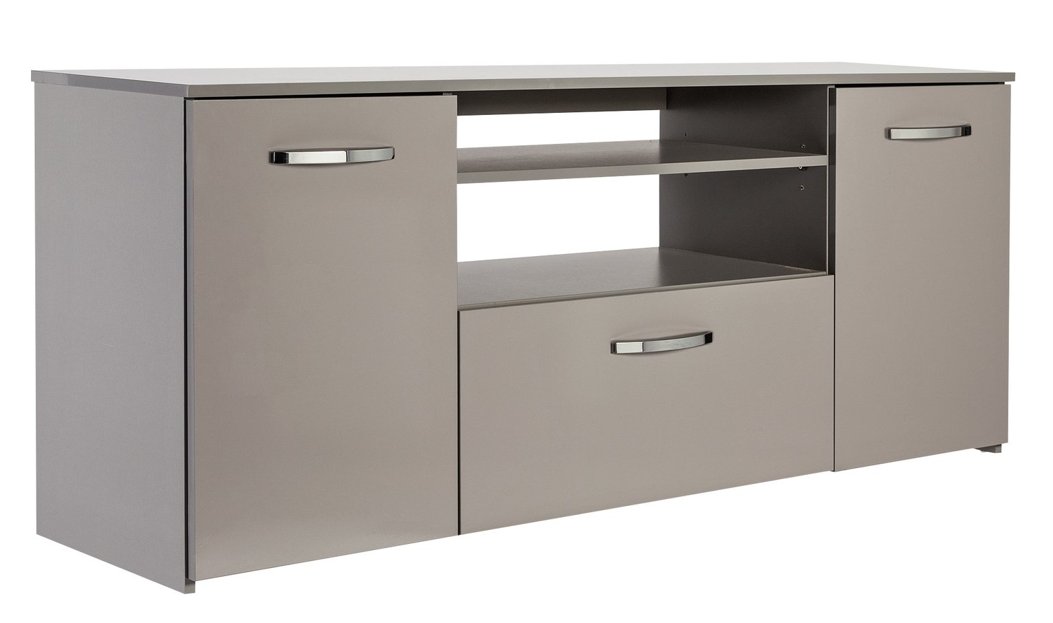 Argos Home Hayward TV & Sideboard Unit - Grey Gloss