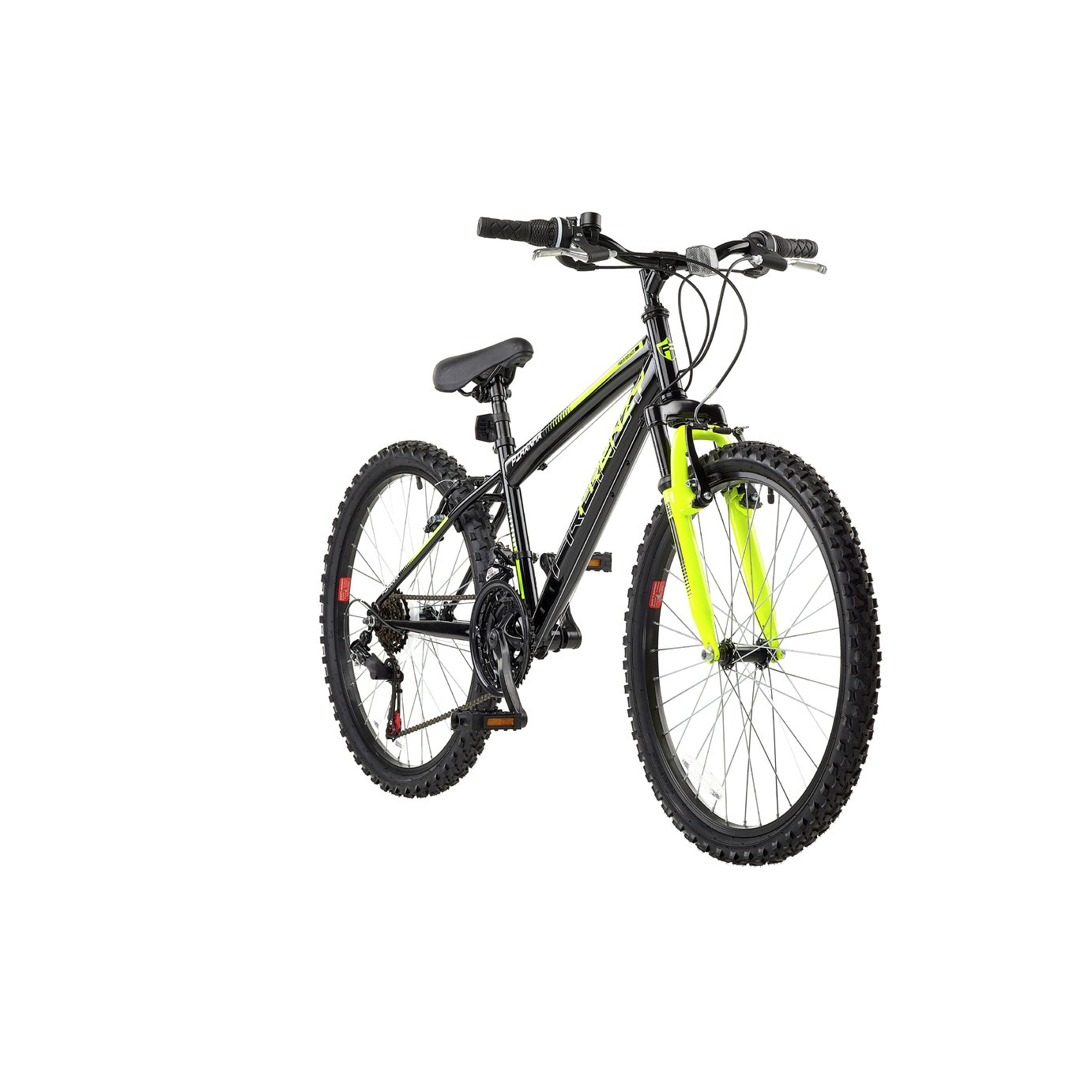 green 24 inch mountain bike