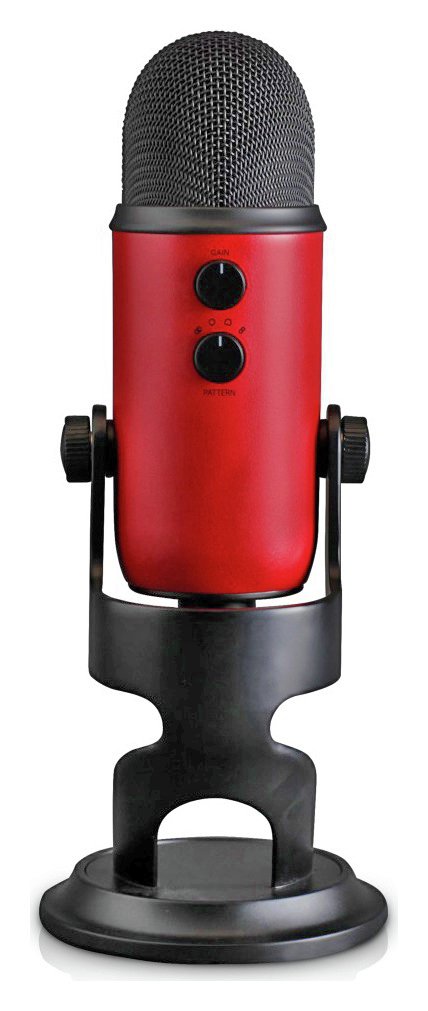 Blue Yeti USB Microphone - Satin Red