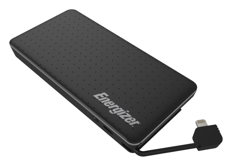 Energizer 10000mAh Integrated Cable Portable Power Bank