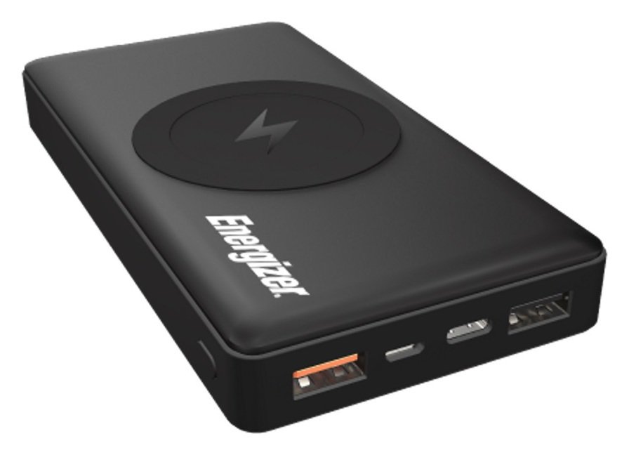 Energizer 10000mAh Wireless Portable Power Bank - Black