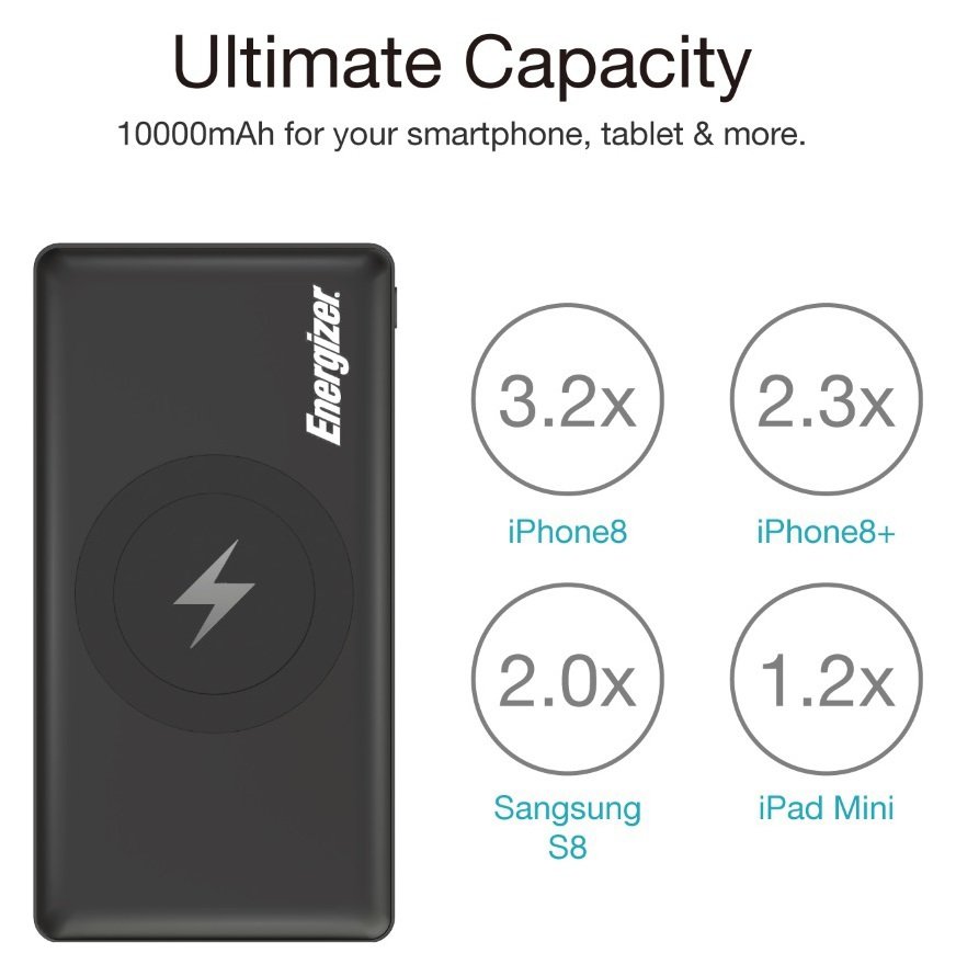 Energizer 10000mAh Wireless Portable Power Bank Reviews