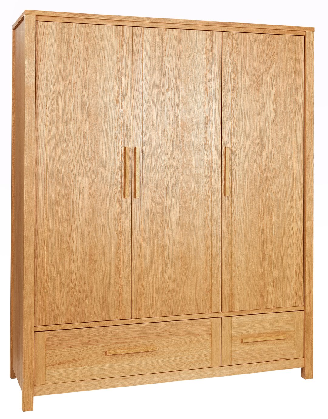 Argos Home Mawlsey 3 Dr 2 Drawer Wardrobe - Oak Veneer