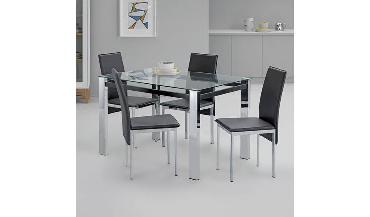 Dining chairs set of best sale 4 argos