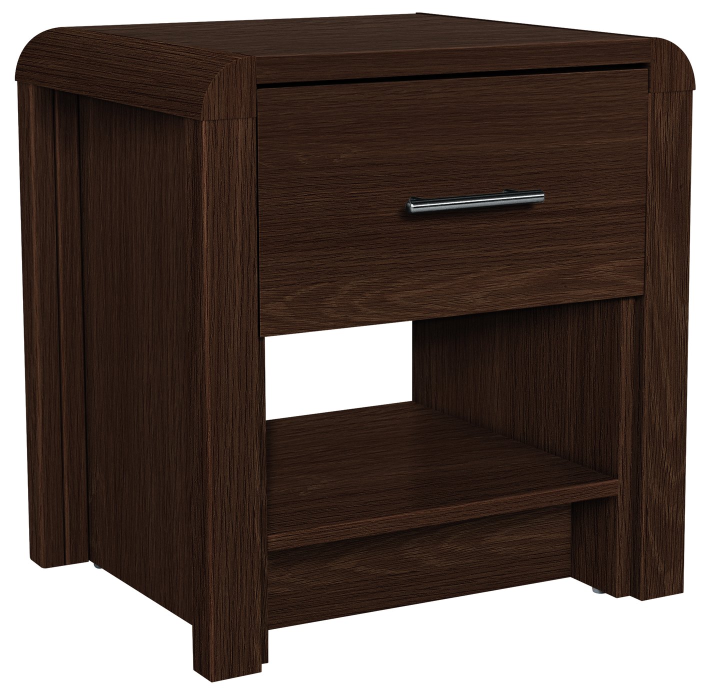 Argos Home Elford Lamp Table - Walnut Effect