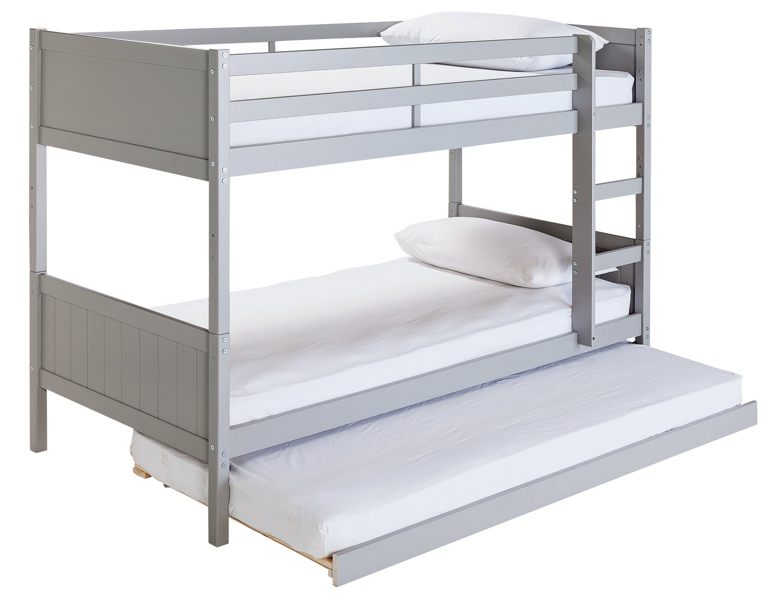 Argos Home Detachable Grey Bunk Bed Frame with Trundle Reviews