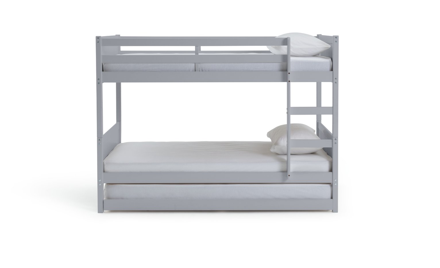 Argos Home Detachable Grey Bunk Bed Frame with Trundle Reviews