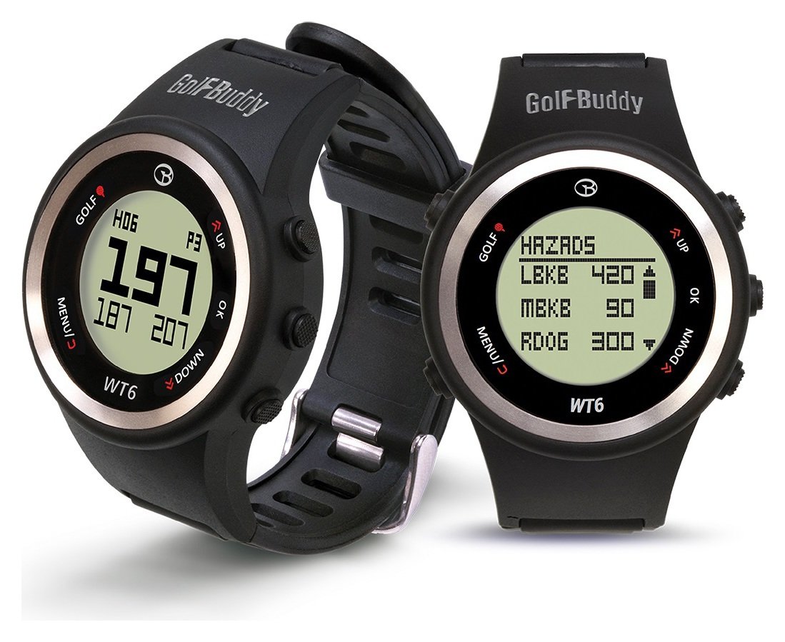 Golfbuddy WT6 GPS Rangefinder Watch - Black