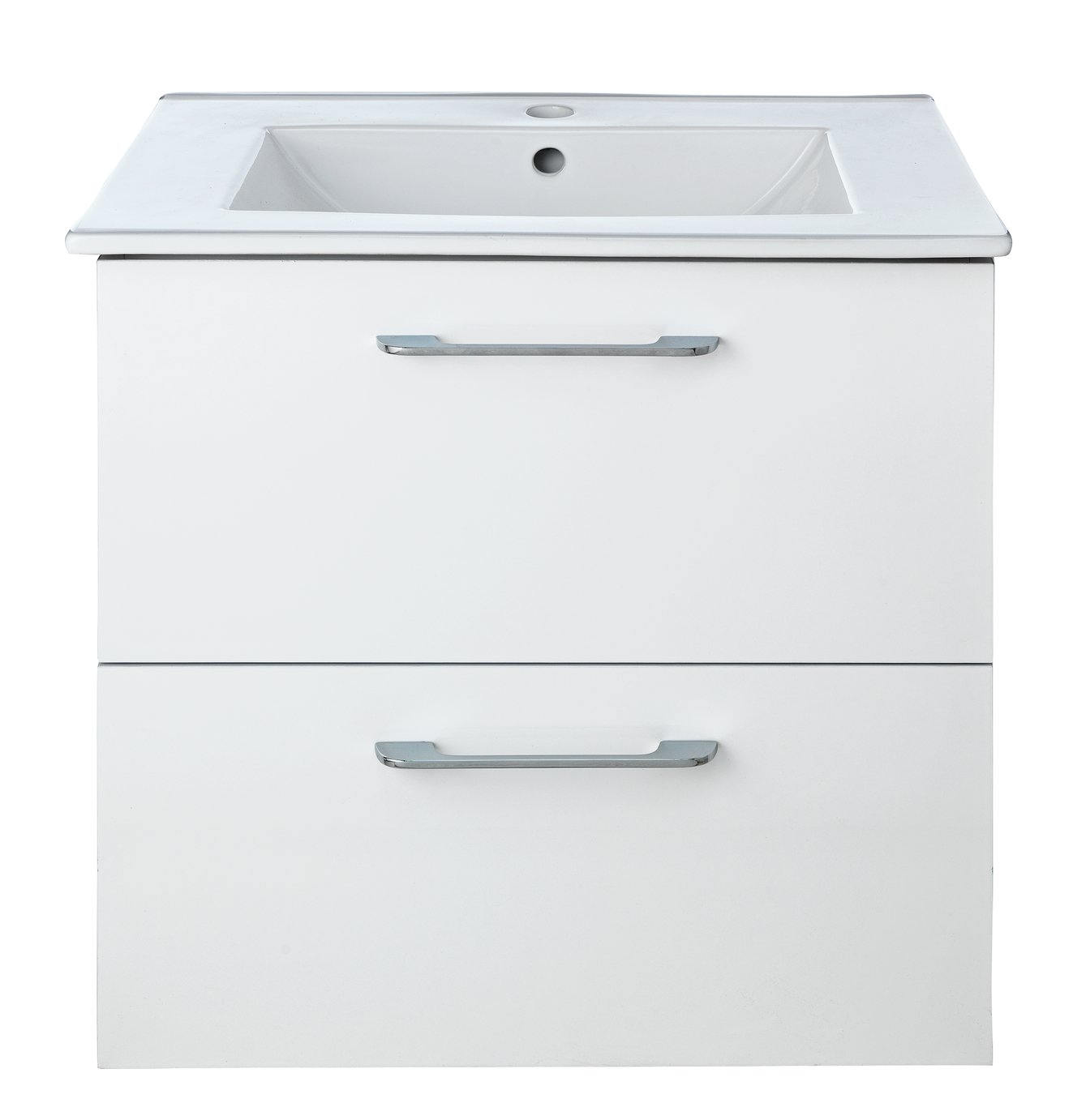 Argos Home Flotante Vanity Unit & Basin - White