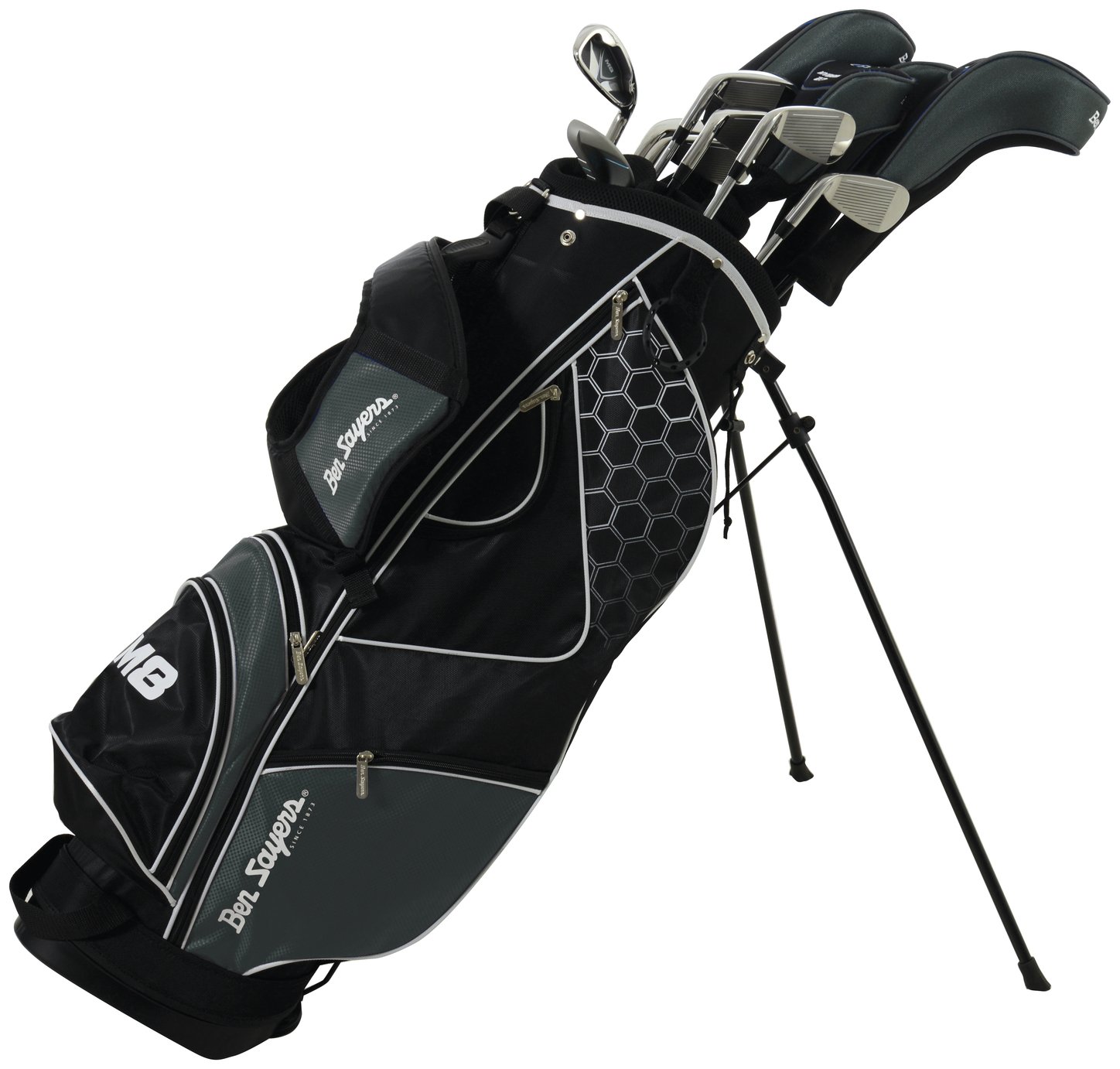 Ben Sayers M8 Golf Club Set and Stand Bag - Black