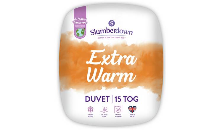 Slumberdown Extra Warm 15 Tog Duvet - Kingsize