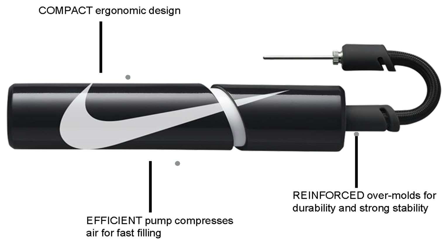 nike essential ball pump