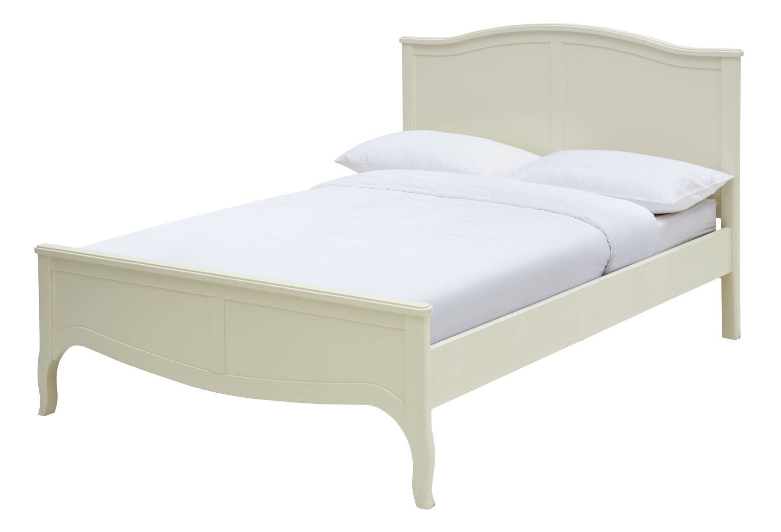 Argos Home Sophia Double Bed Frame - Cream
