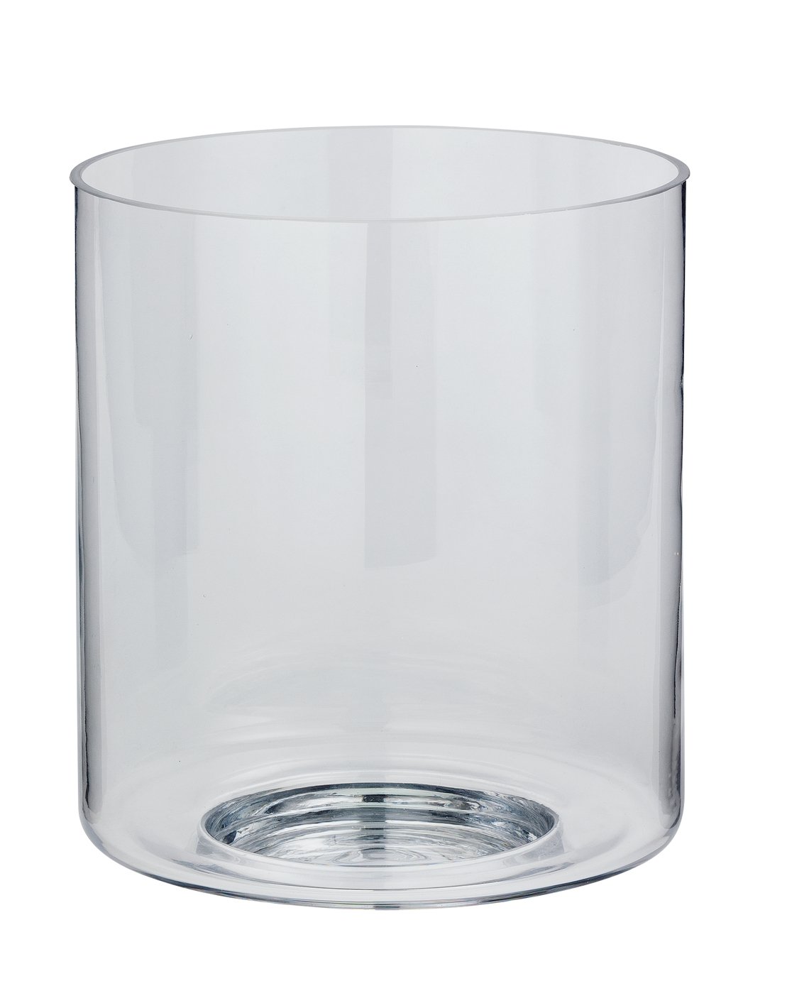 Large Glass Hurricane Vase