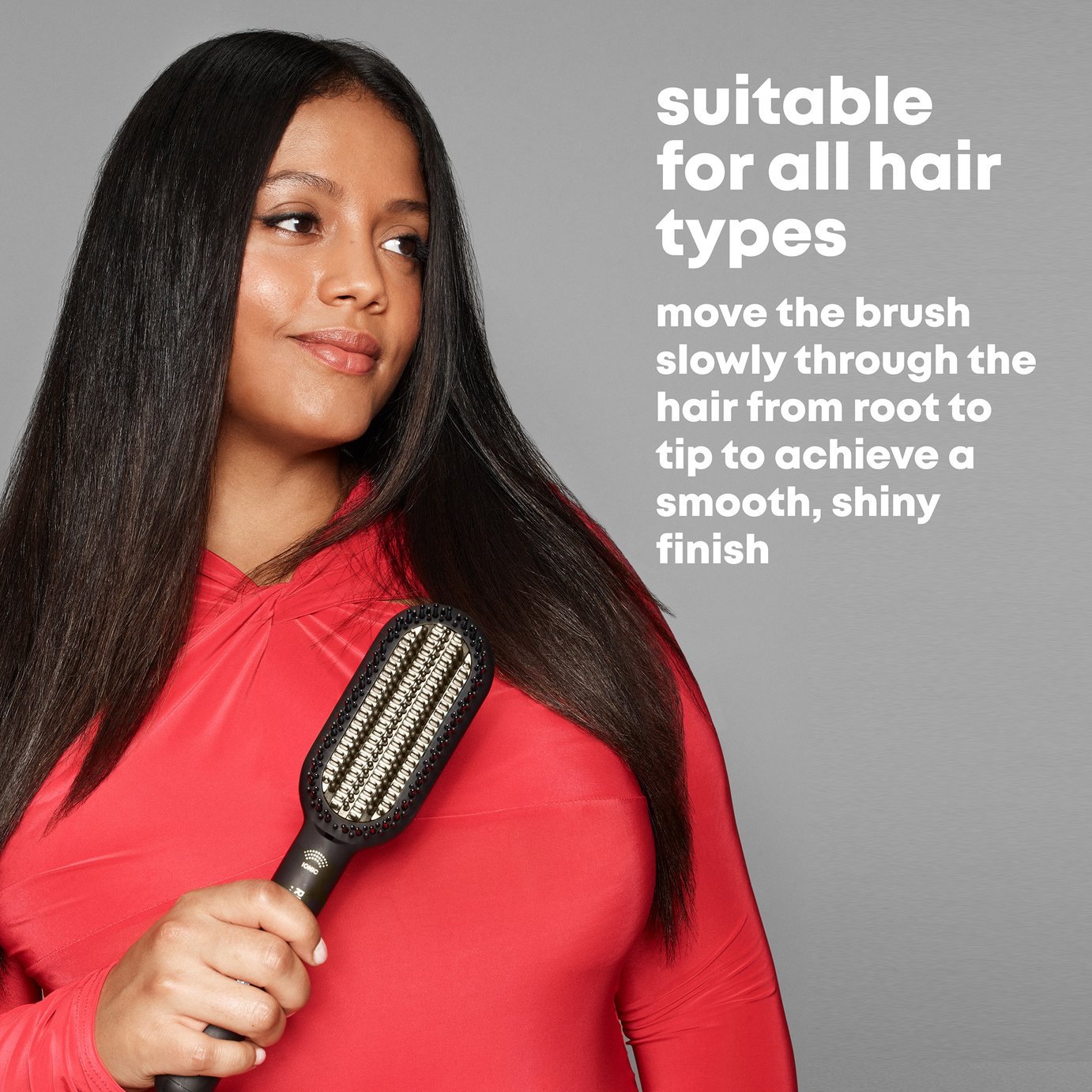 Buy Revamp Deepform Ceramic Straightening Hot Brush | Hot air