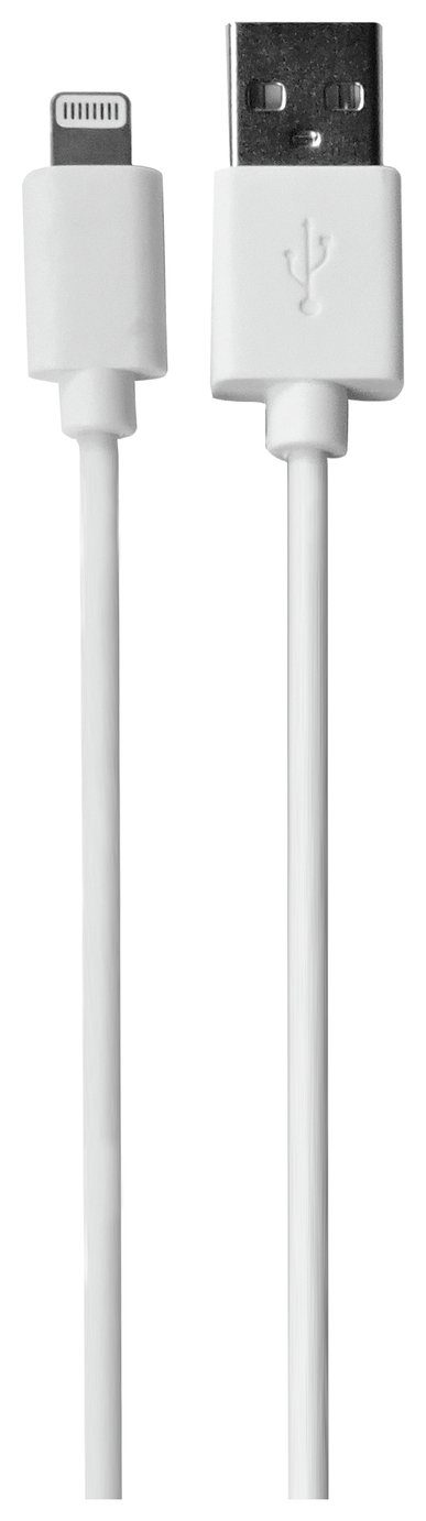 1m Lightning Sync Cable - White 