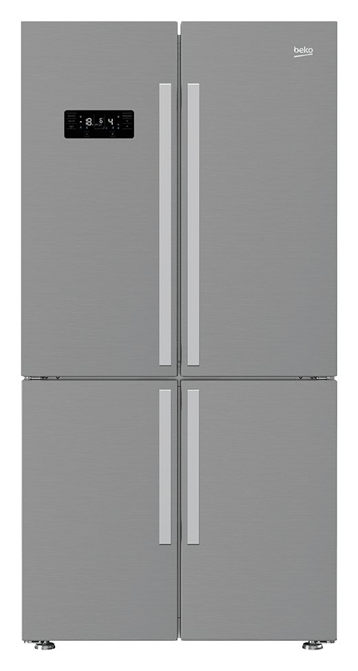 Beko MN1416224PX American Fridge Freezer - Stainless Steel