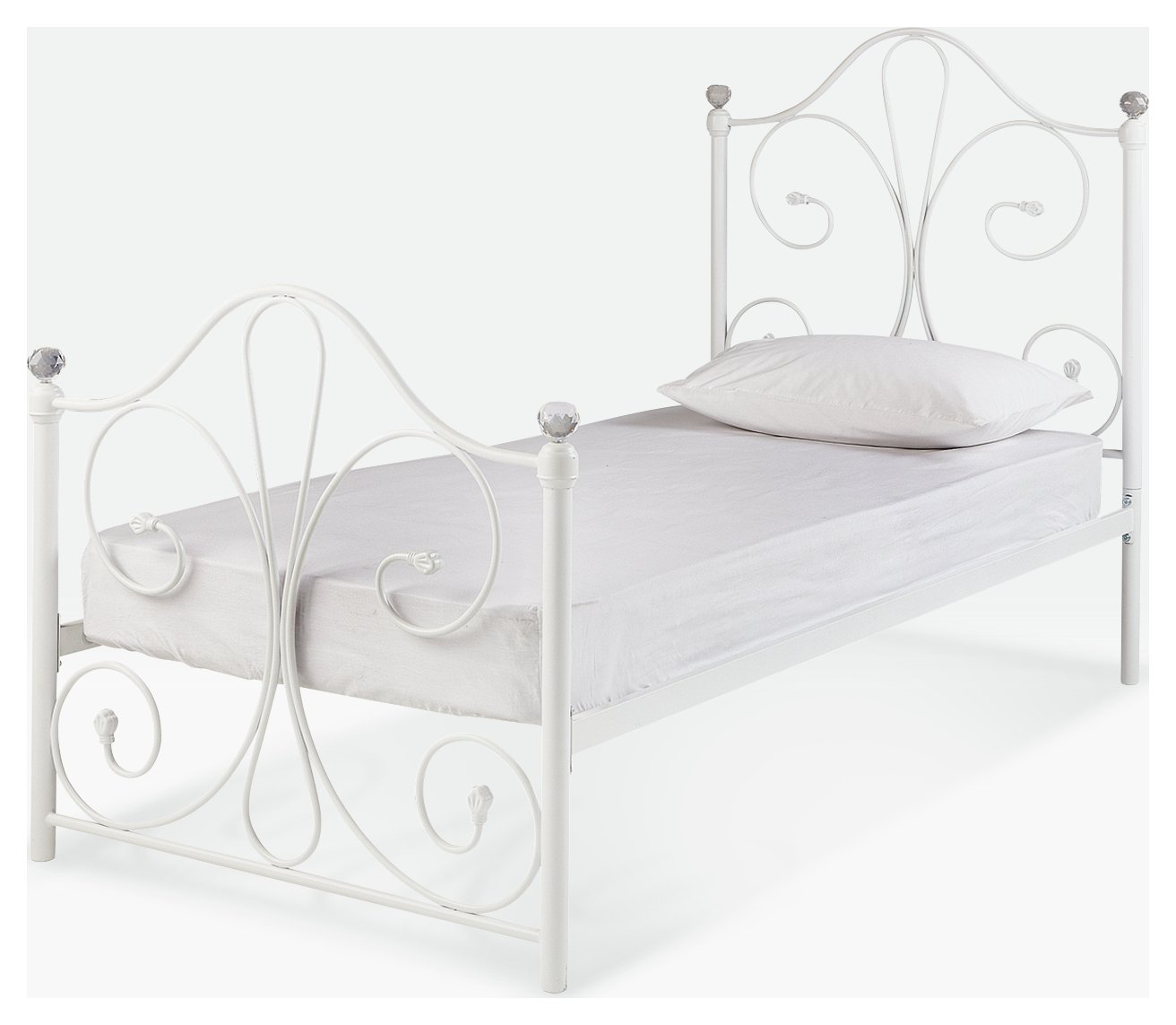 Argos Home Marietta Single Metal Bed Frame Reviews Updated May 2024