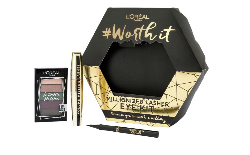 L'Oreal Worth a Million Eye Three Piece Make-up Gift Set review