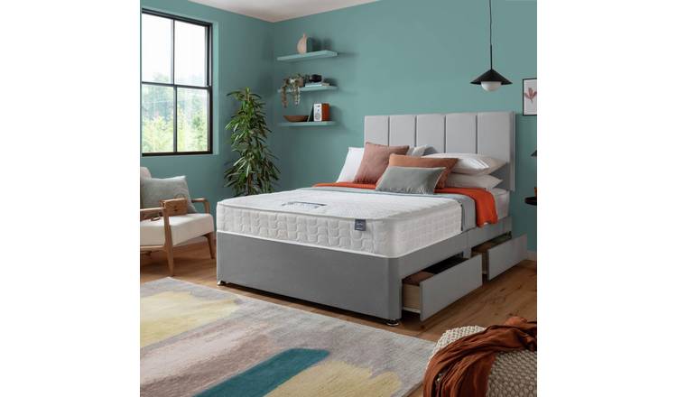 Buy Silentnight Hatfield Memory 4 Drawer Double Divan Divan Beds