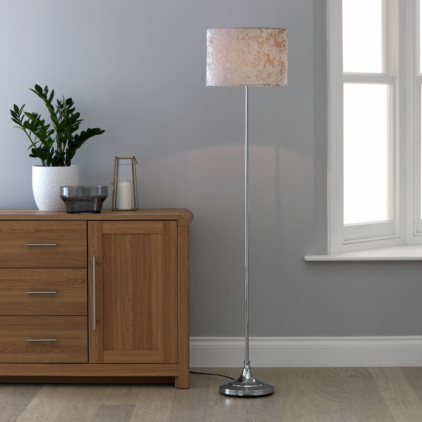 Argos Home Venice Velvet Floor Lamp Reviews