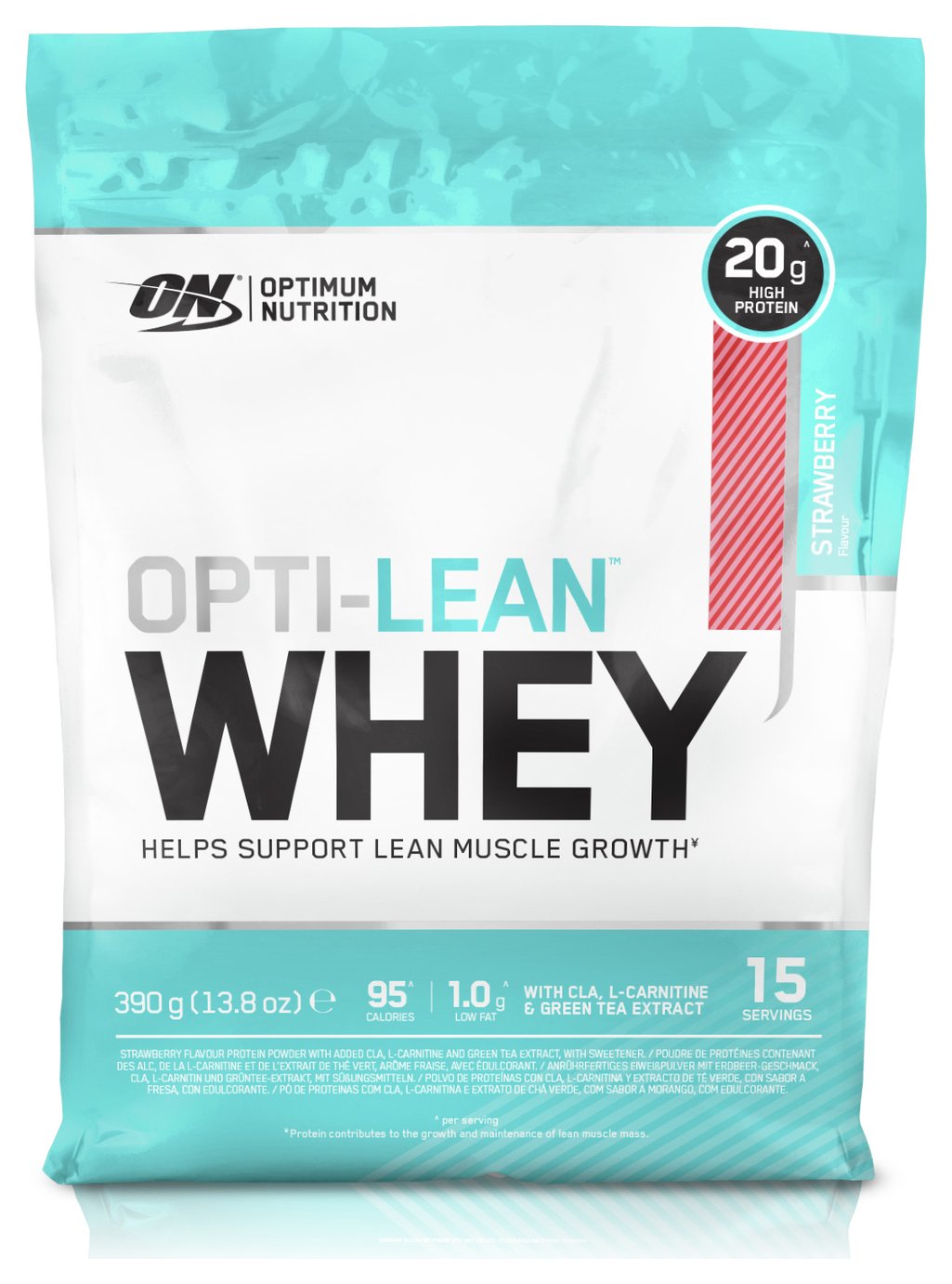 Opti-Lean Whey 780g Protein Shake - Strawberry