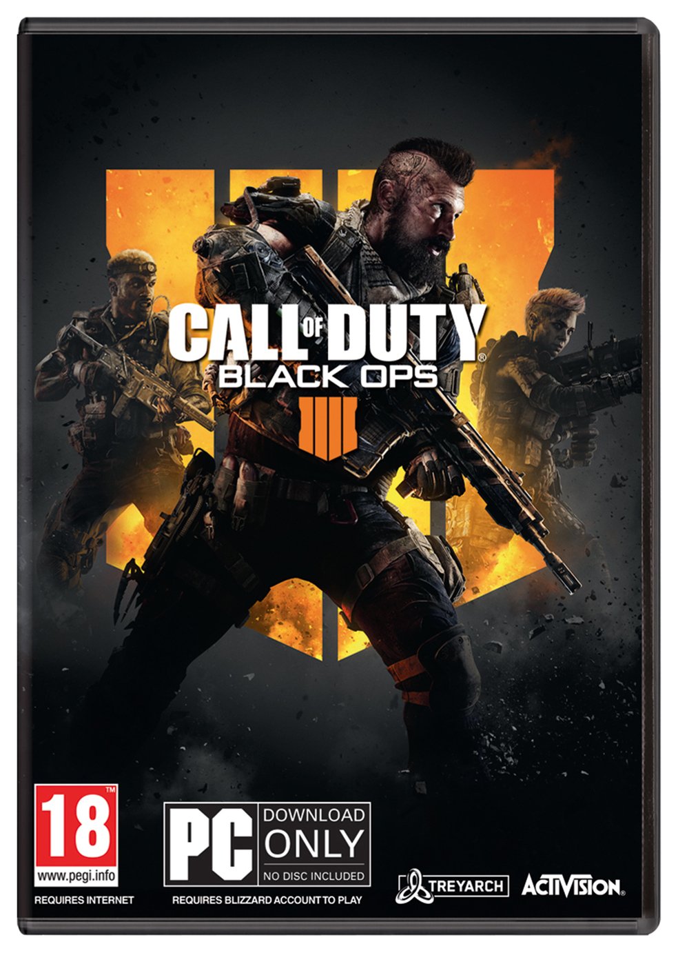 Есть ли сюжет в call of duty black ops 4 на ps4