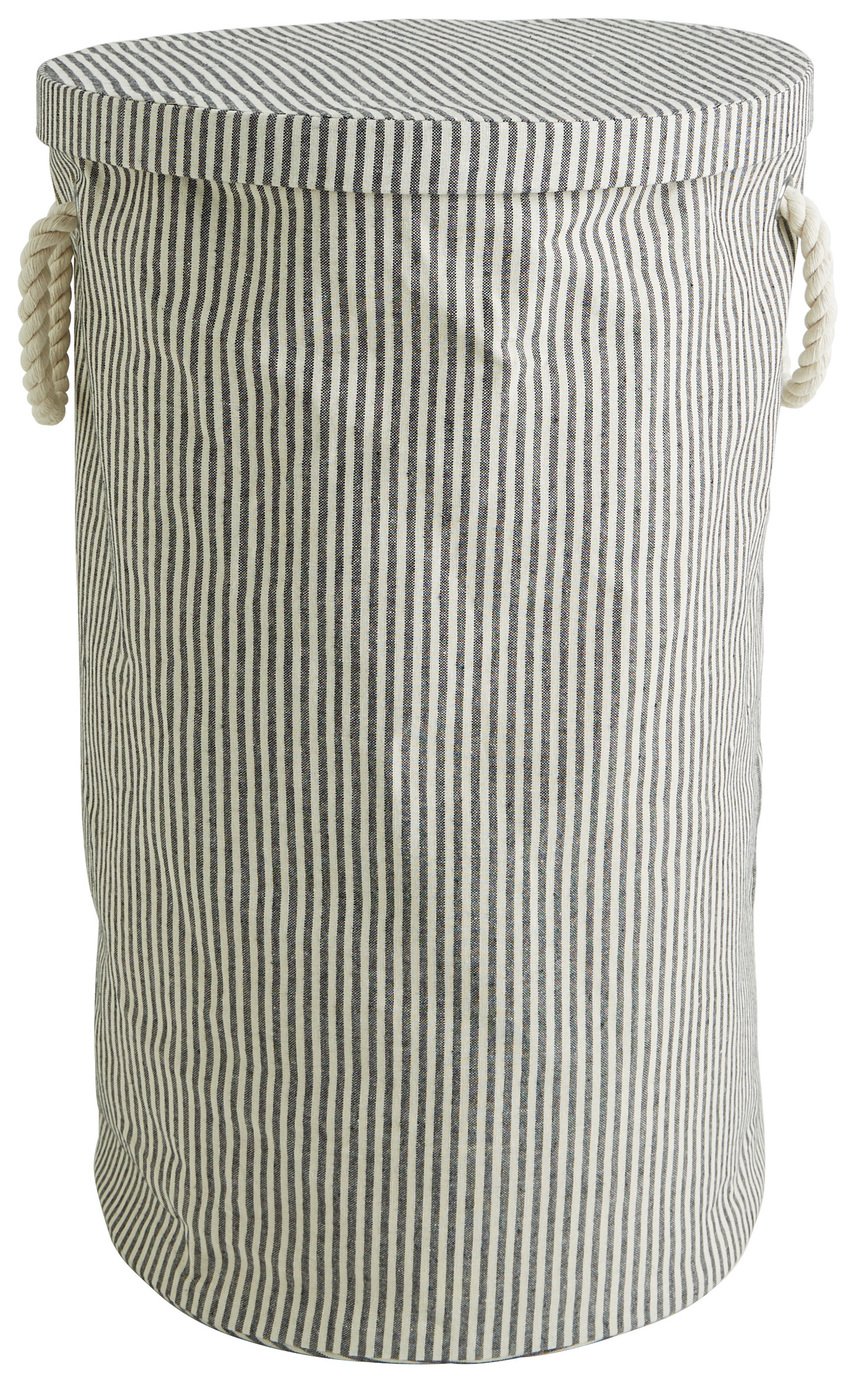 Habitat Jericho 68 Litre Linen Laundry Bin - Striped